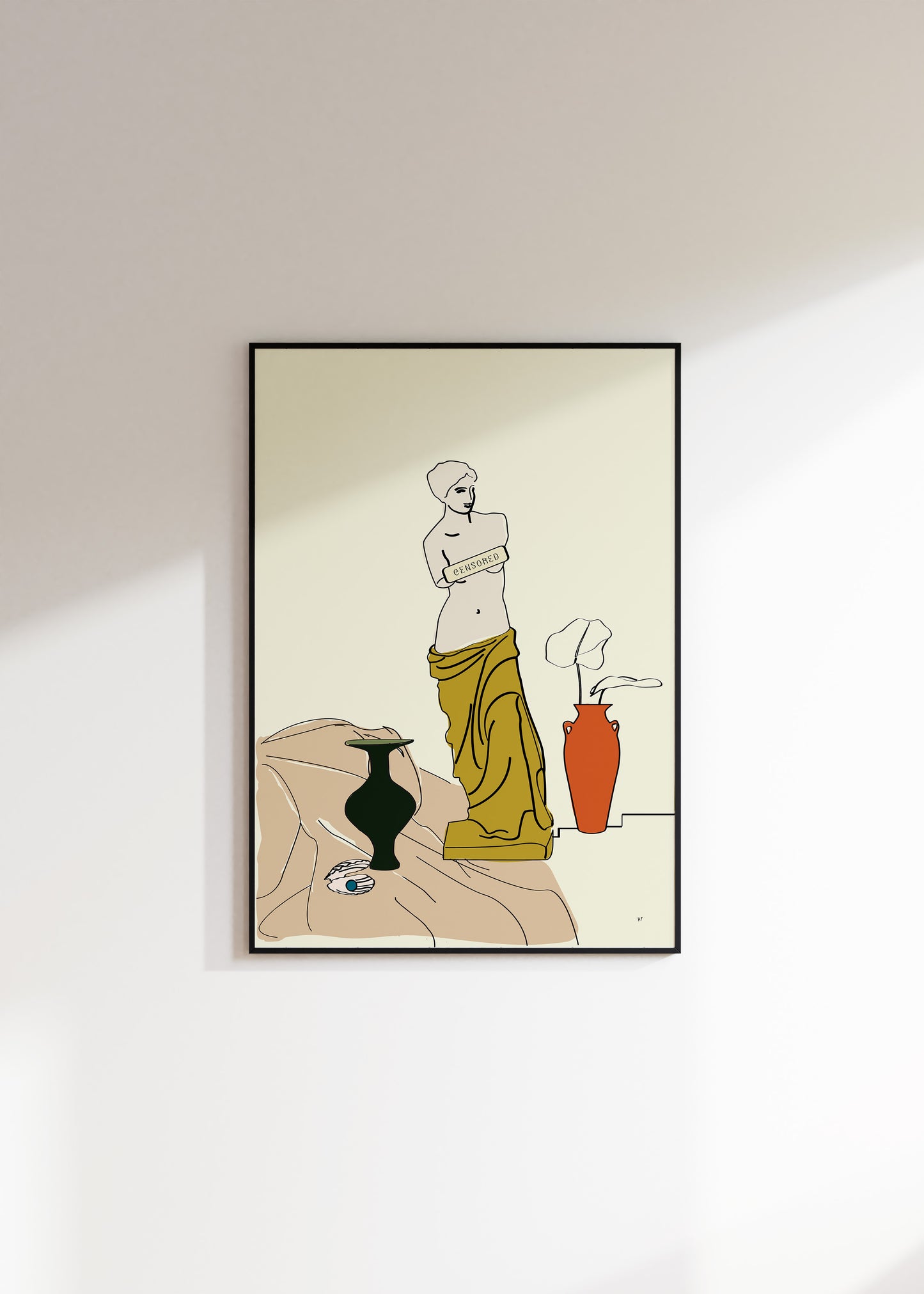 Still Life Censored fine art print