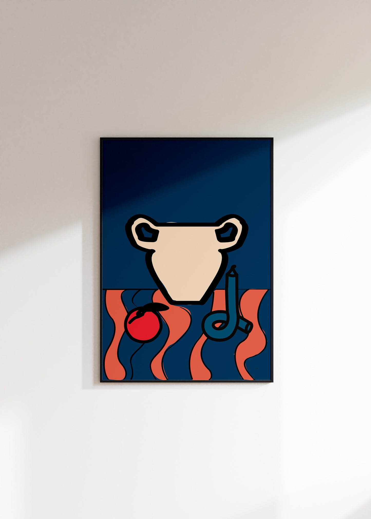 Blue Vase fine art print