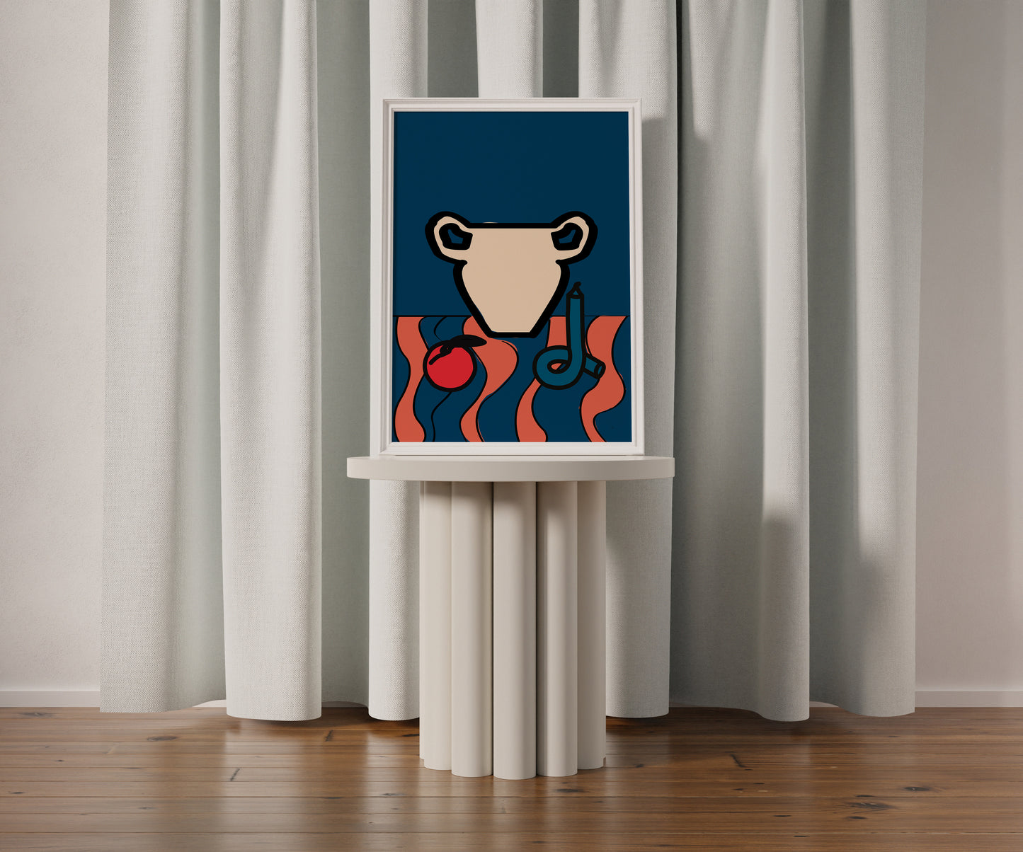 Blue Vase fine art print