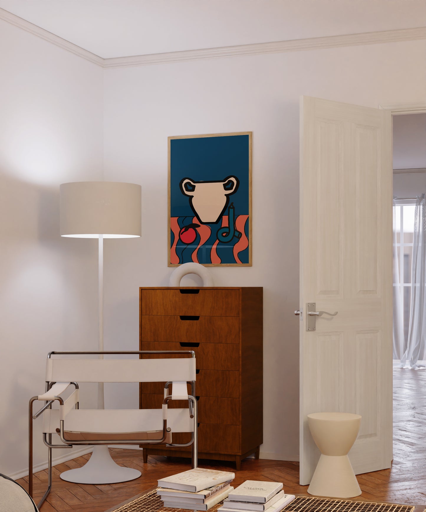 Blue Vase fine art print