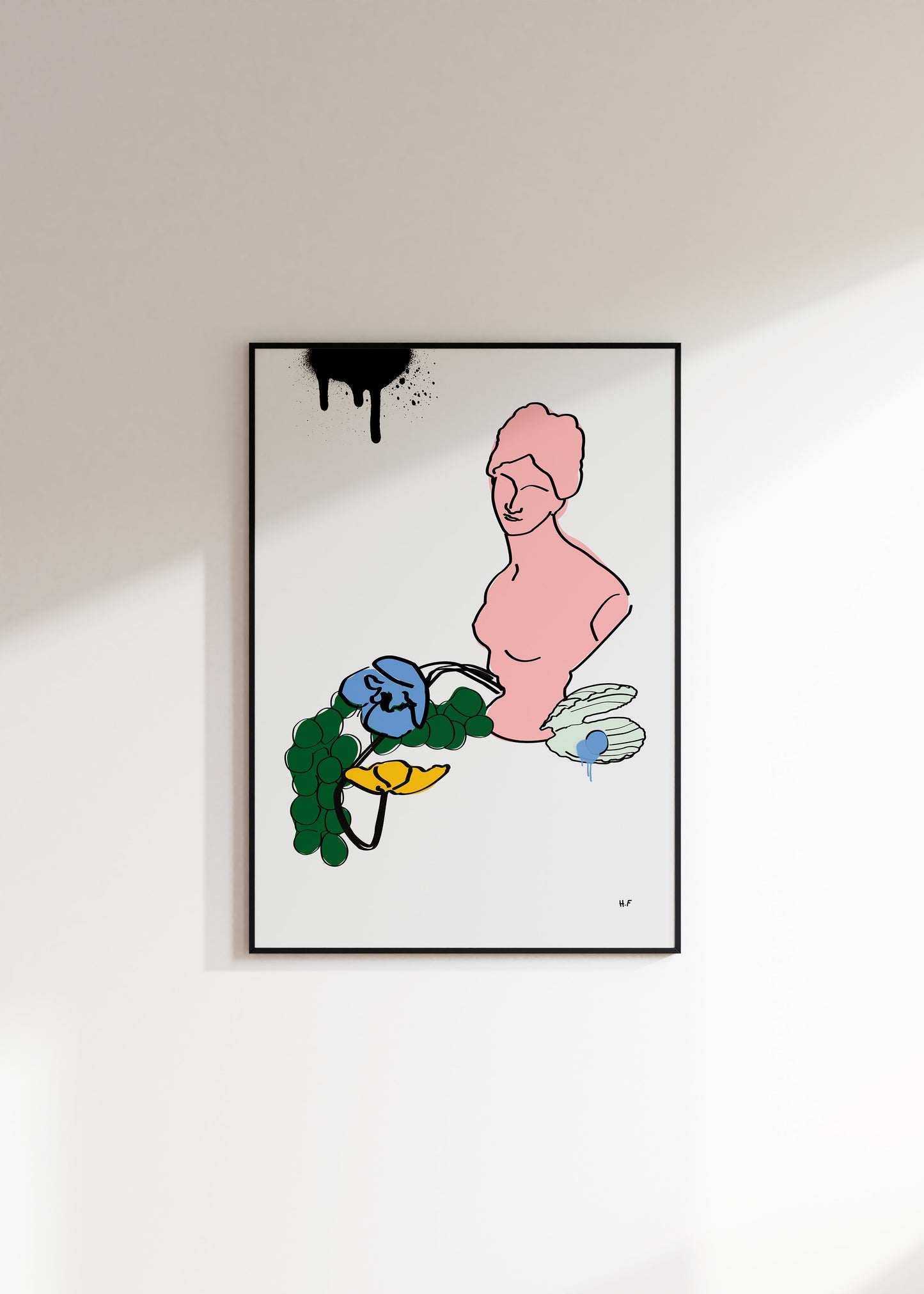 Pink Bust fine art print