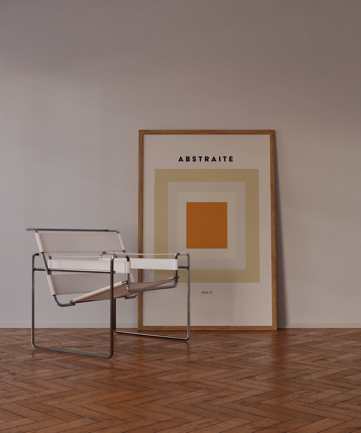Abstraite Issue 87 typography & form fine art print