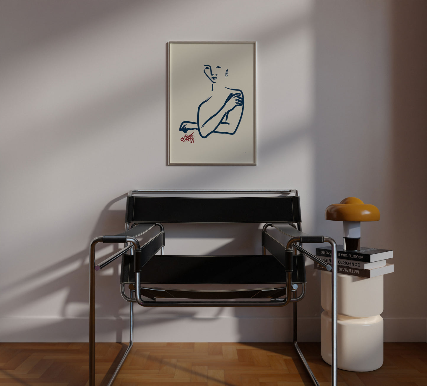 Grapes Forme Fine Art Print