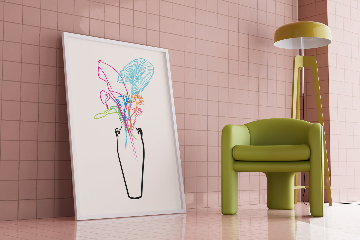 Vase 02 Art Print