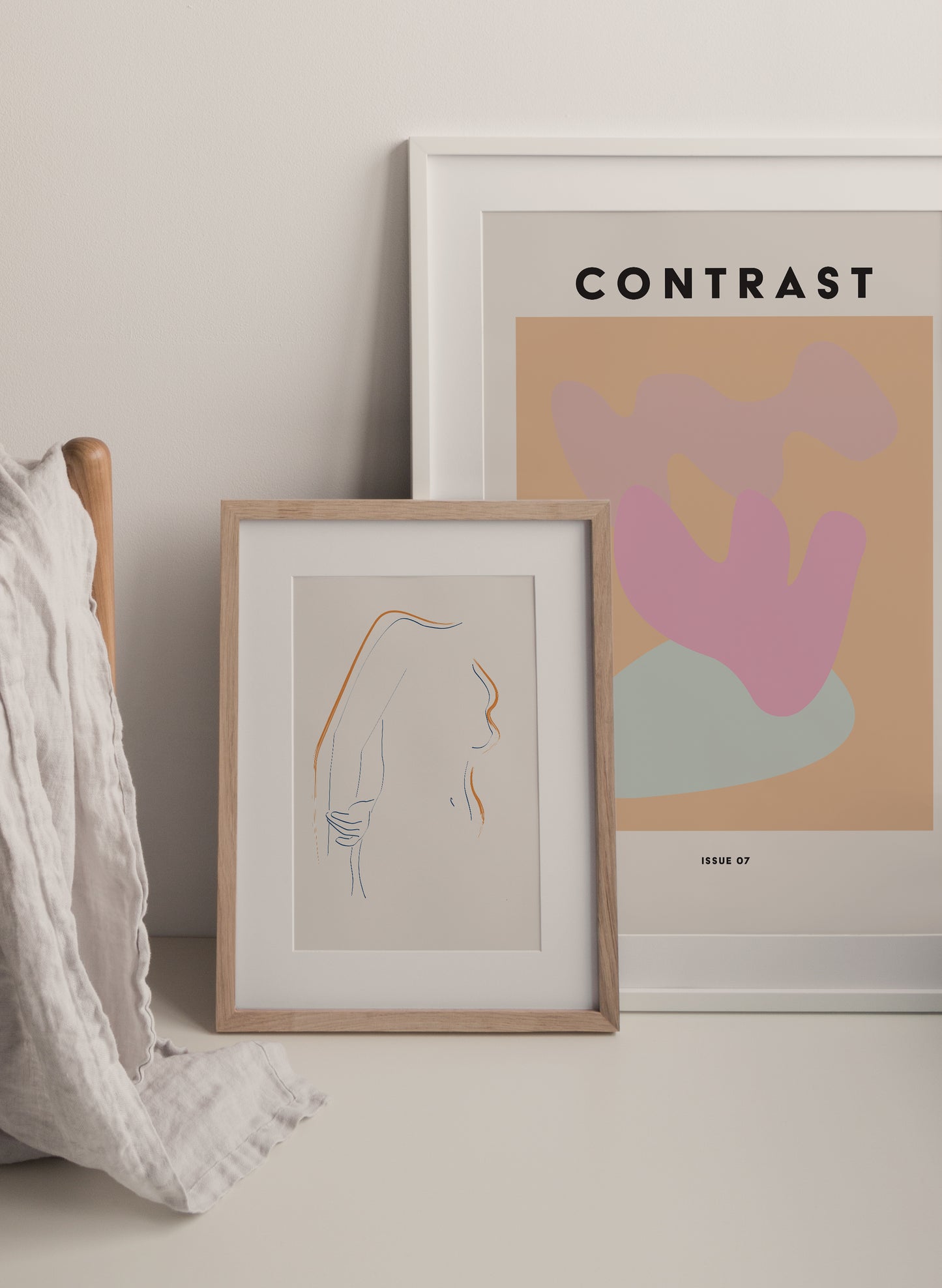 Nude 012 Art Print