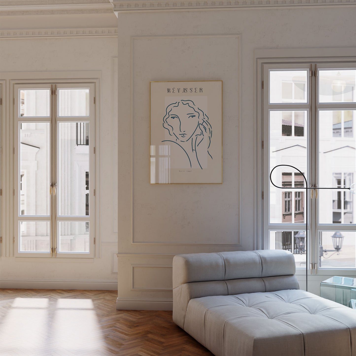 Revasser Illustration fine art print