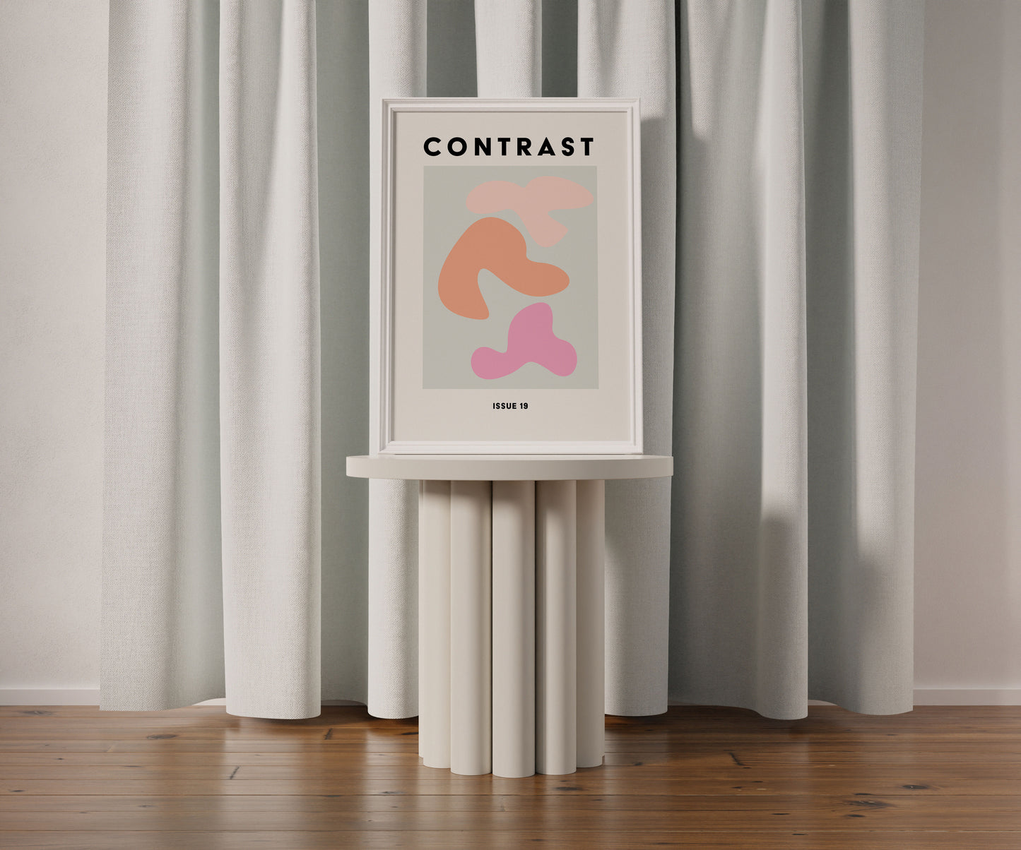 Contrast Issue 19 Typography Art Print
