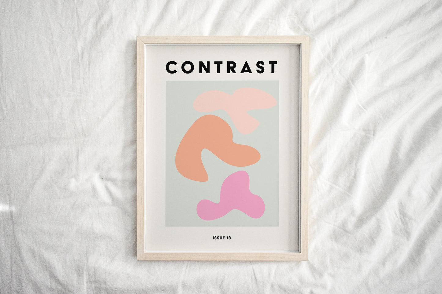 Contrast Issue 19 Typography Art Print